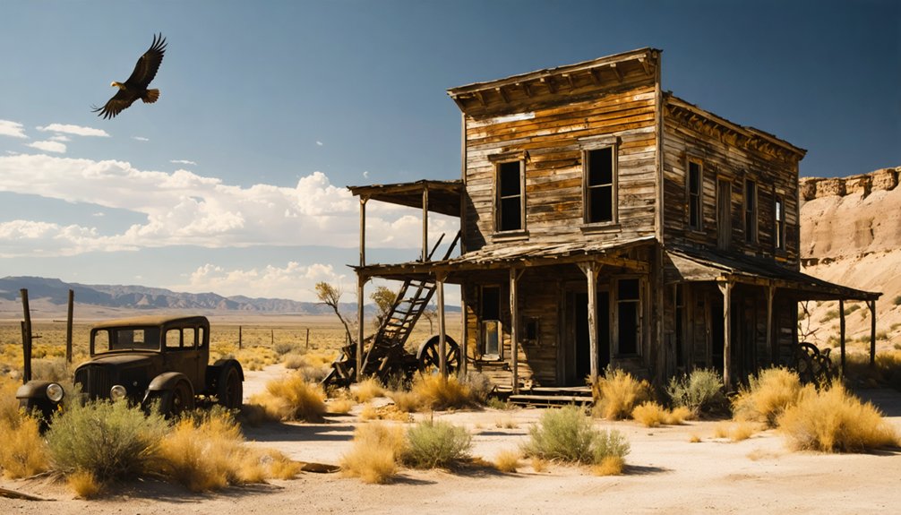 abandoned california mining town