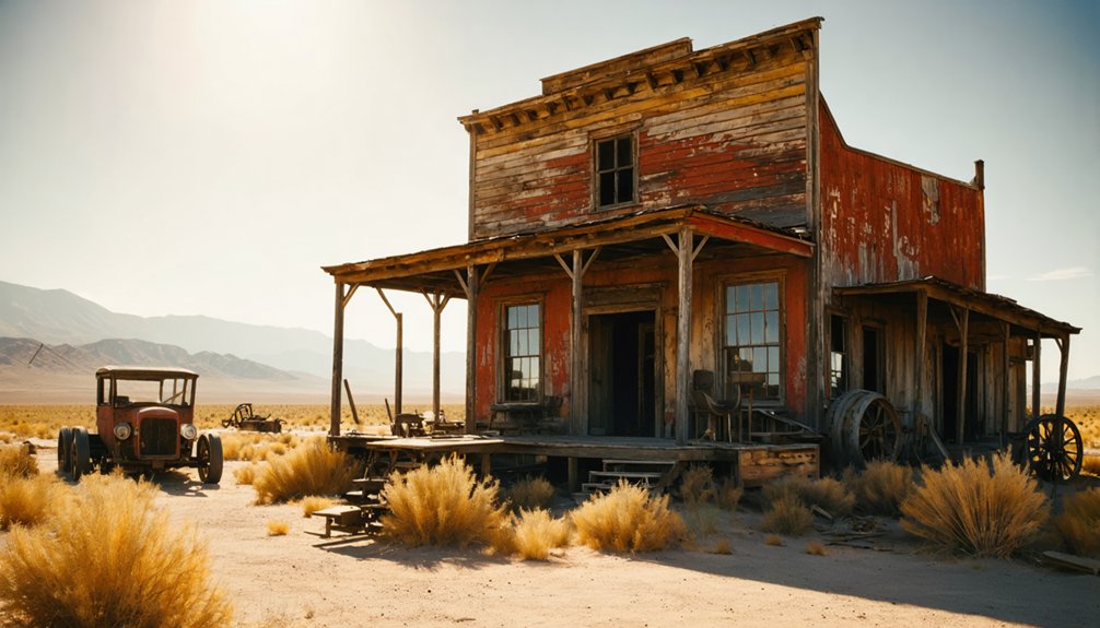 abandoned california mining town