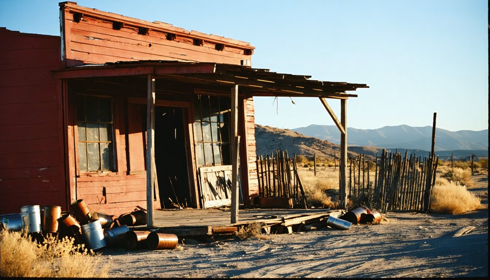 abandoned california mining town