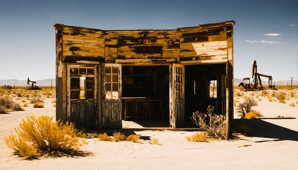 abandoned california mining town