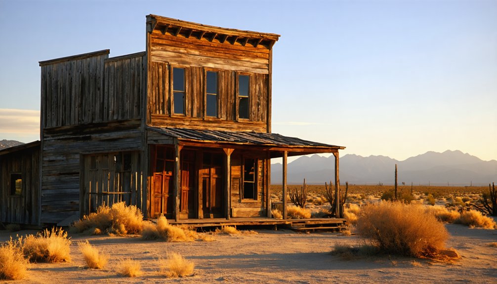 abandoned california mining town