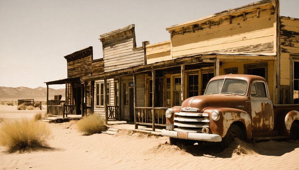 abandoned california mining town