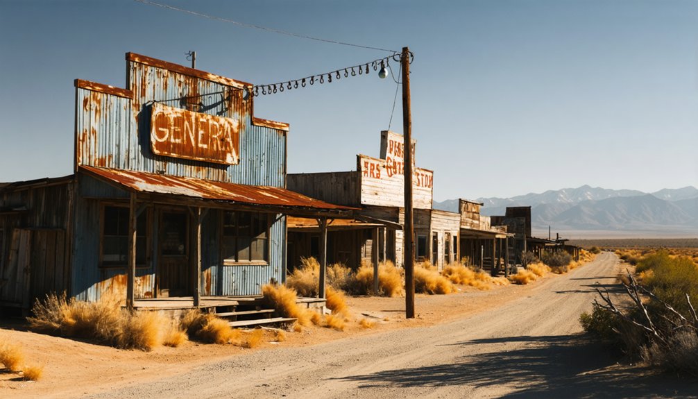 abandoned california mining town
