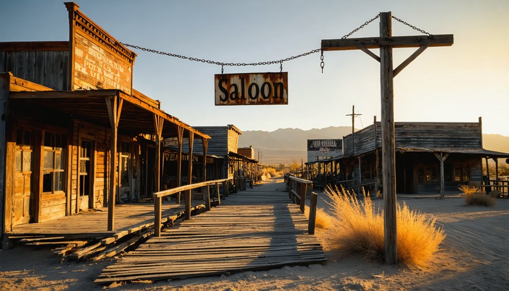 abandoned california mining town