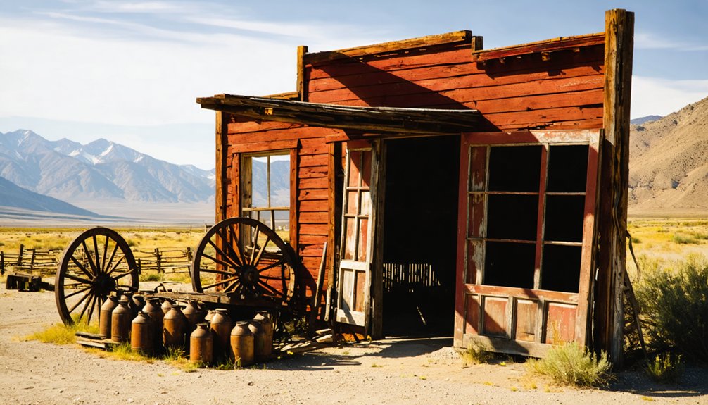 abandoned california mining town
