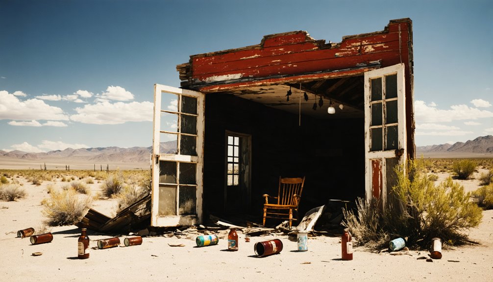 abandoned california mining town