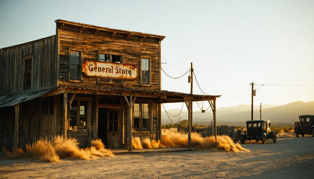 abandoned california mining town