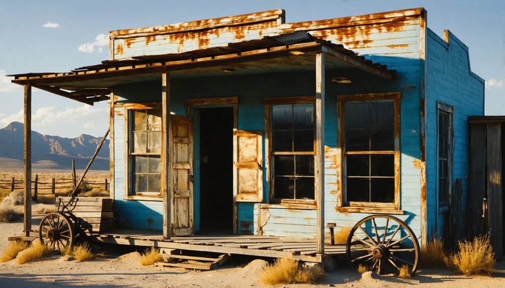 abandoned california mining town