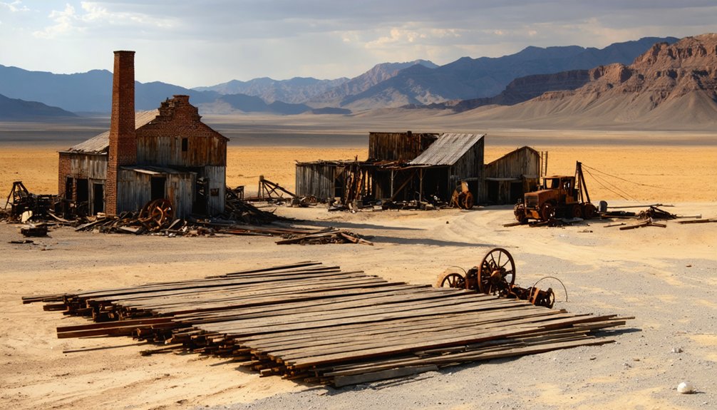 abandoned california mining town
