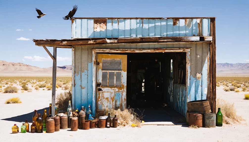 abandoned california mining town