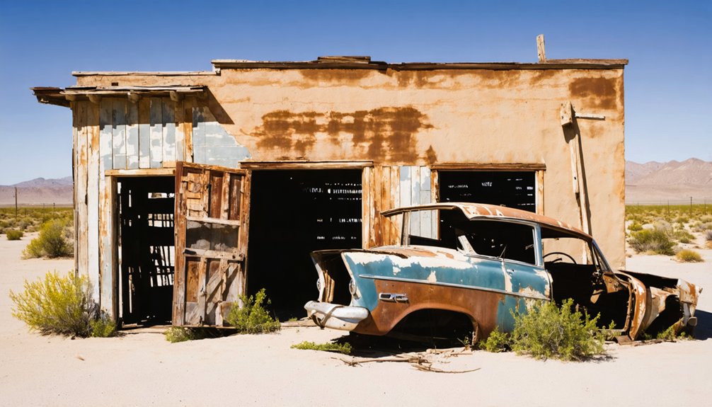 abandoned california mining town