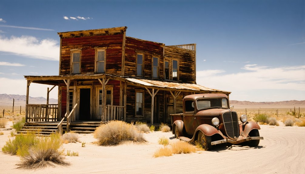 abandoned california mining town
