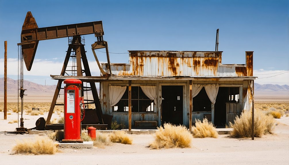 abandoned california mining town