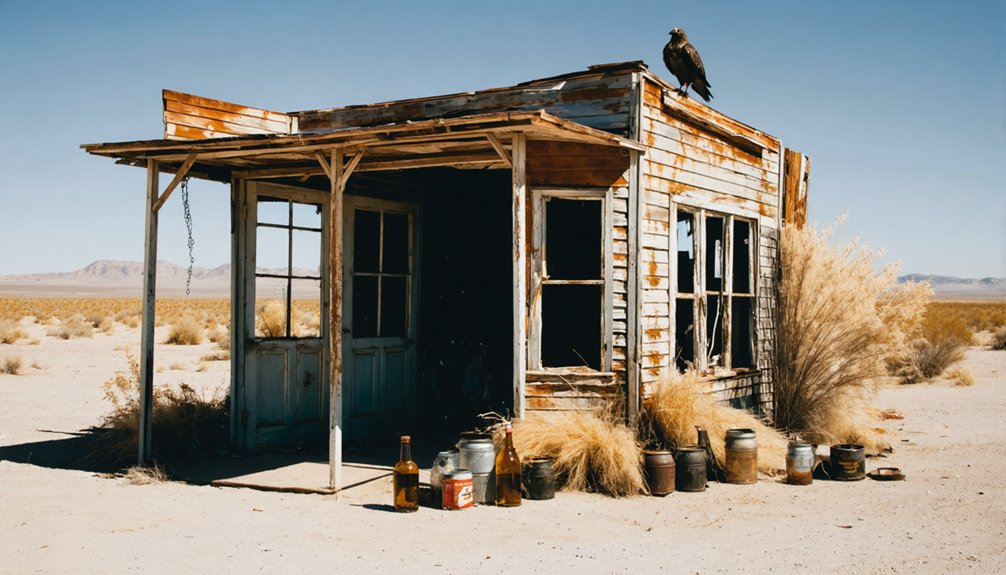 abandoned california mining town