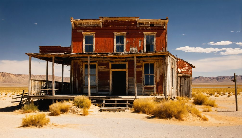 abandoned california mining town