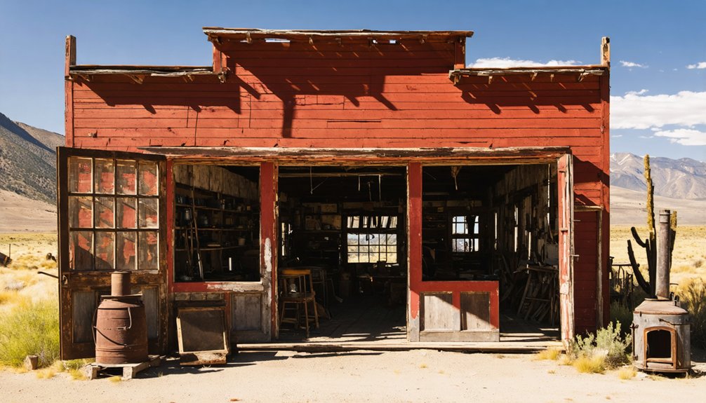abandoned california mining town