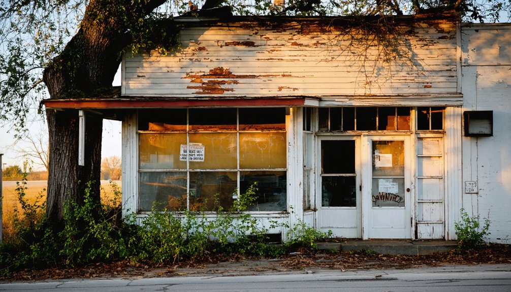 abandoned california mining town