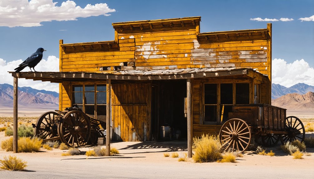 abandoned california mining town