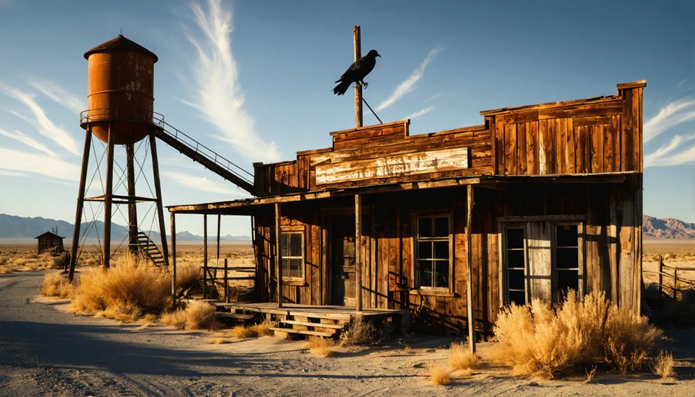 abandoned california mining town