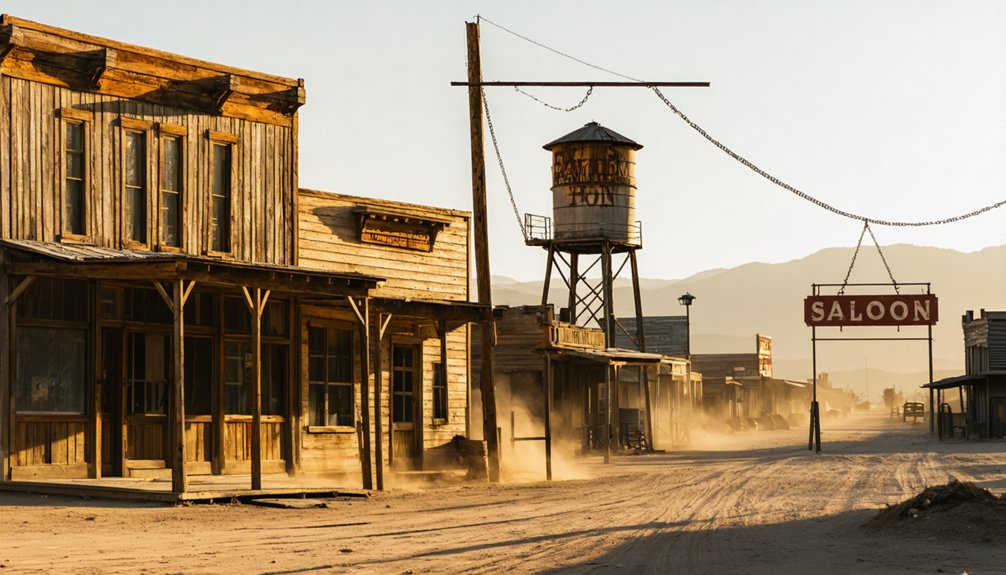 abandoned california mining town