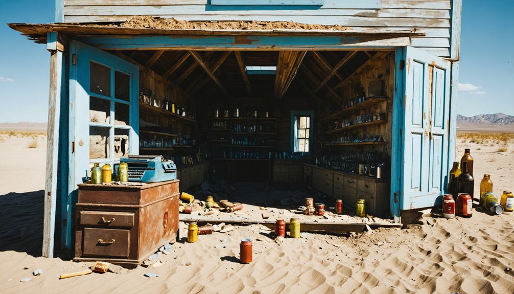 abandoned california mining town