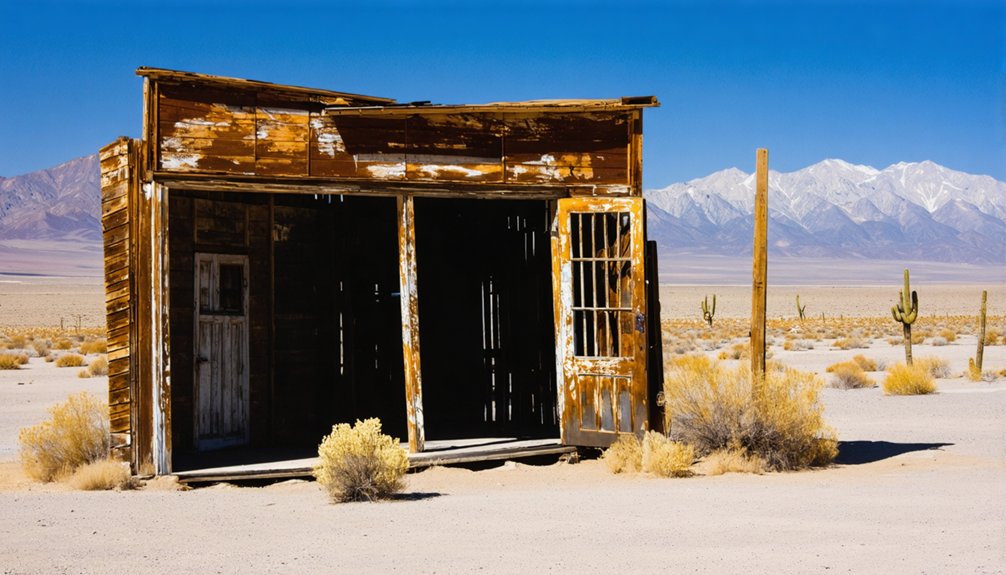 abandoned california mining town