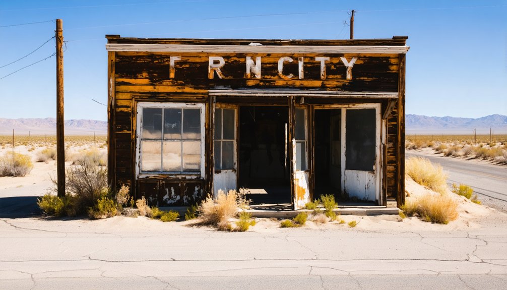 abandoned california rice town
