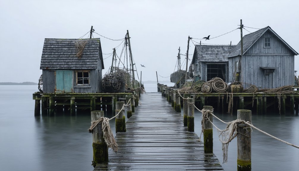 abandoned coastal fishing villages