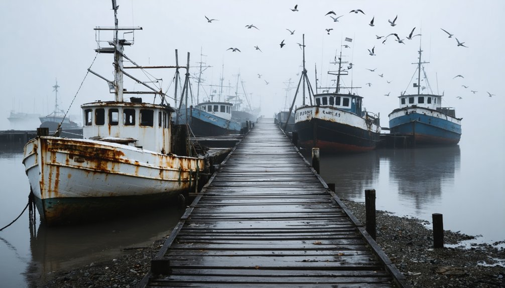 abandoned coastal fishing villages
