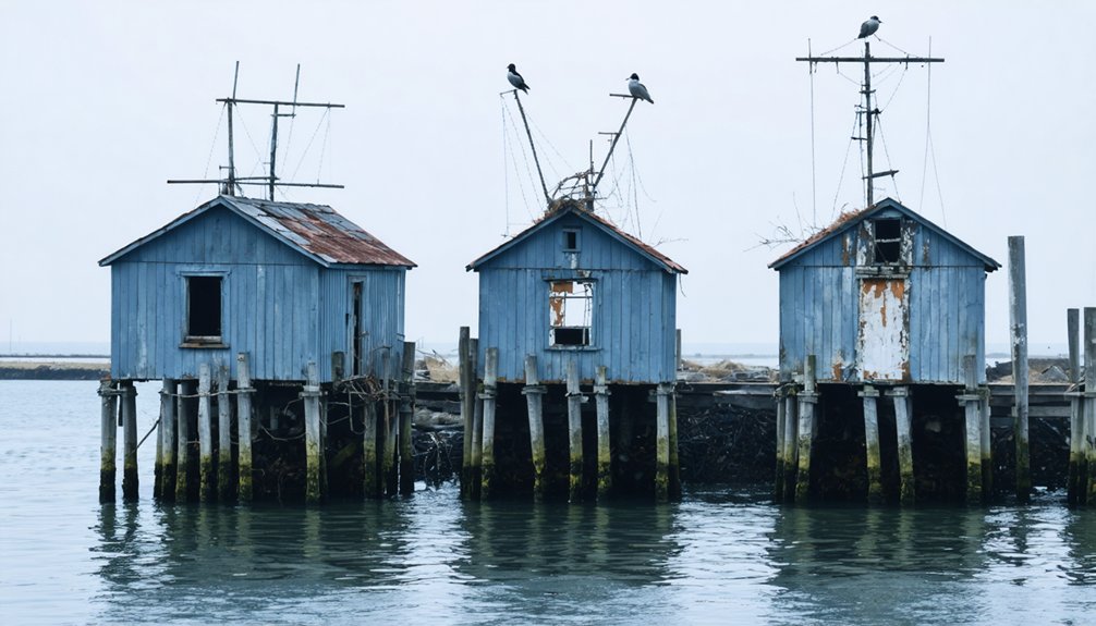 abandoned coastal fishing villages