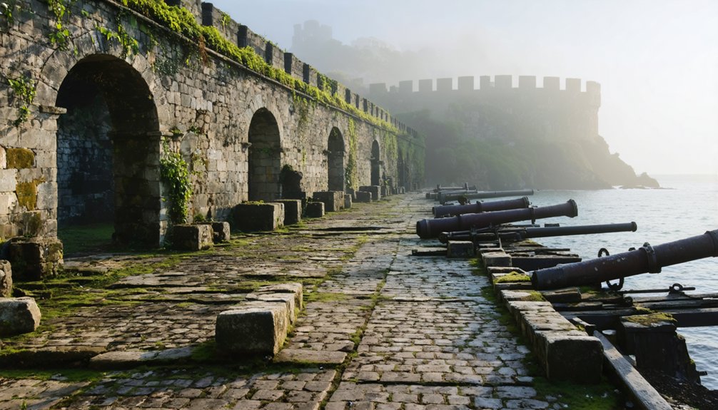abandoned colonial military outposts