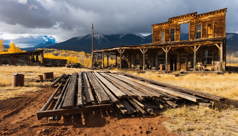 abandoned colorado mining village