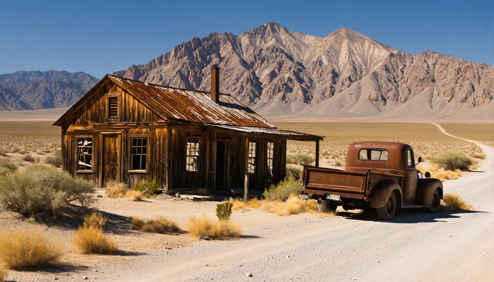 abandoned gold rush town