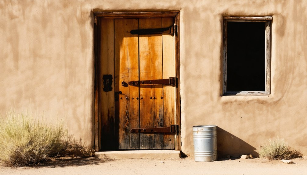 abandoned historic mining town