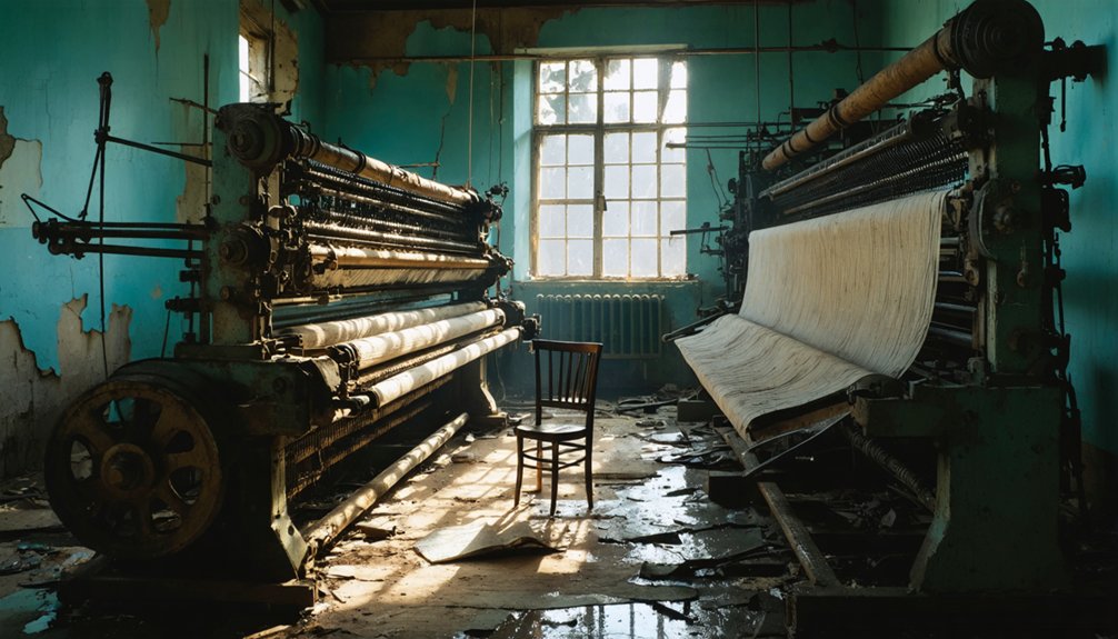 abandoned industrial spaces evoke nostalgia