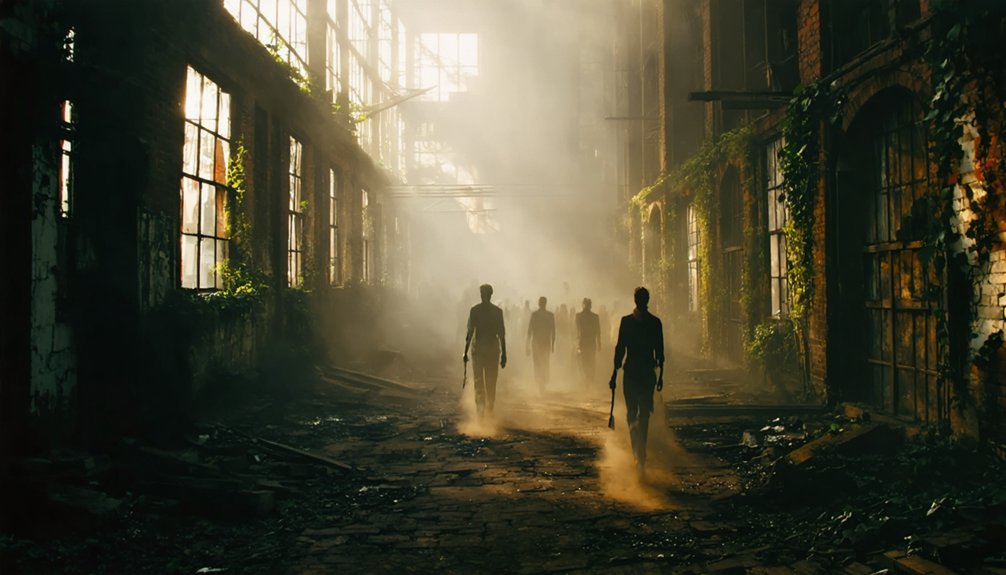 abandoned industrial village history