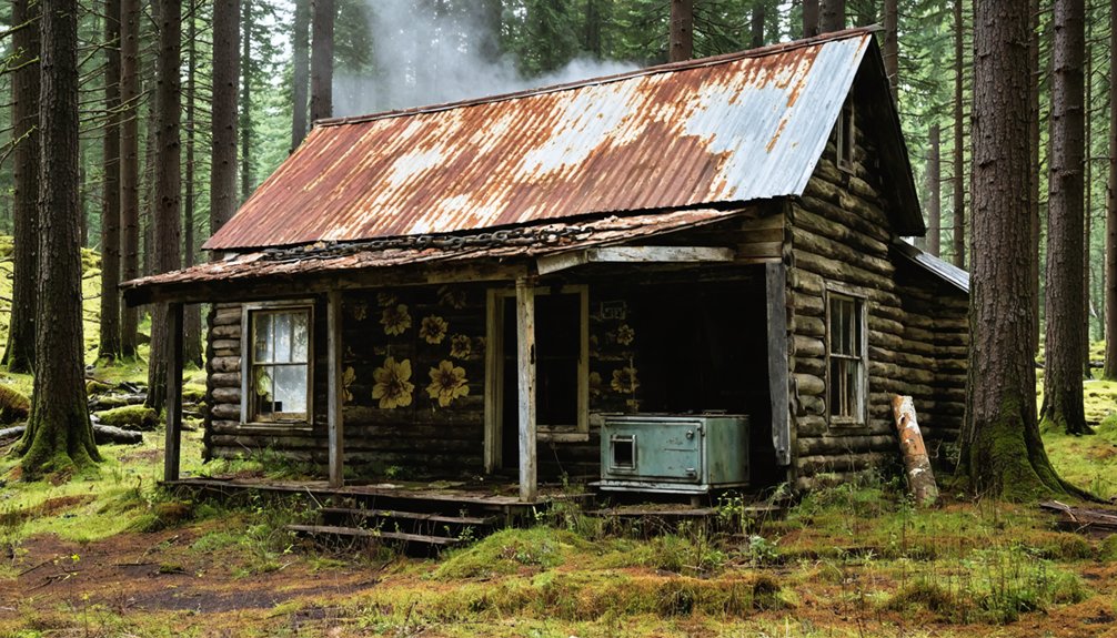 abandoned logging communities exploration