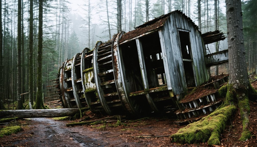 abandoned logging towns discovered