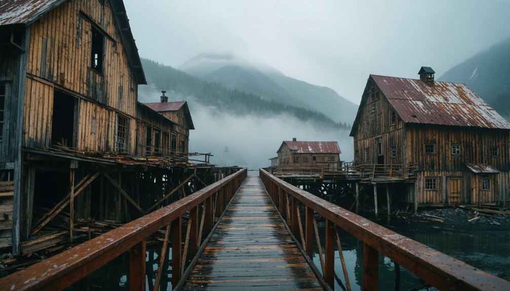 abandoned logging towns exploration