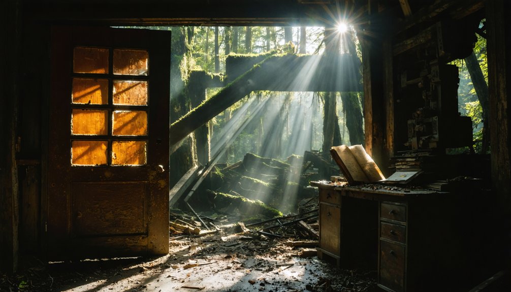 abandoned logging towns exploration