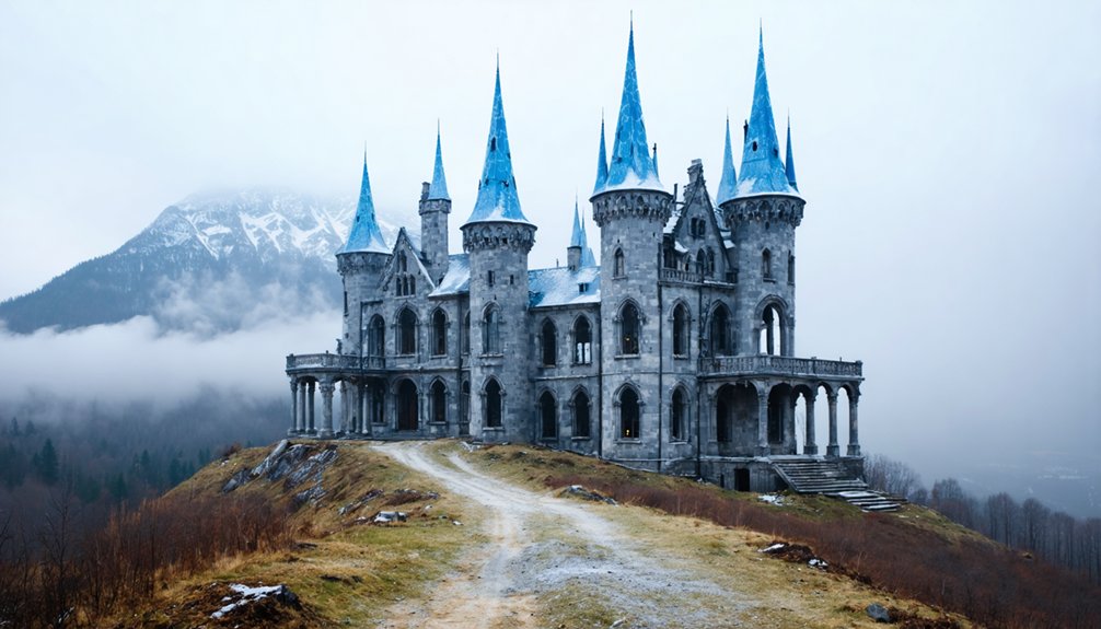 abandoned luxury housing project