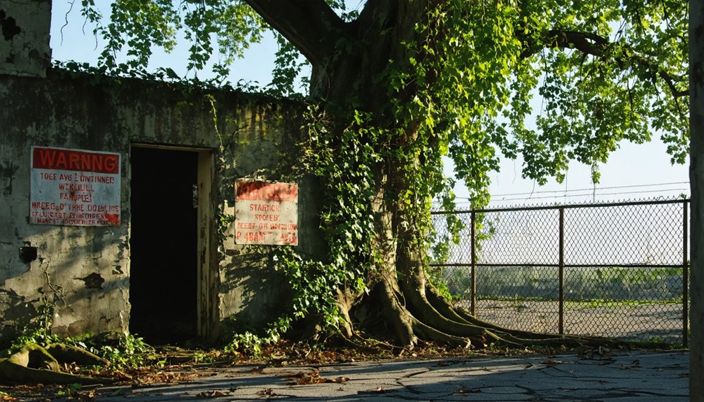 abandoned military installations history