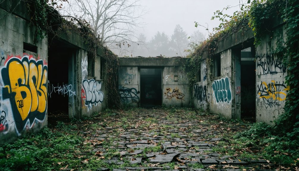 abandoned military training sites