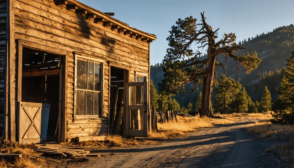 abandoned mining settlement history