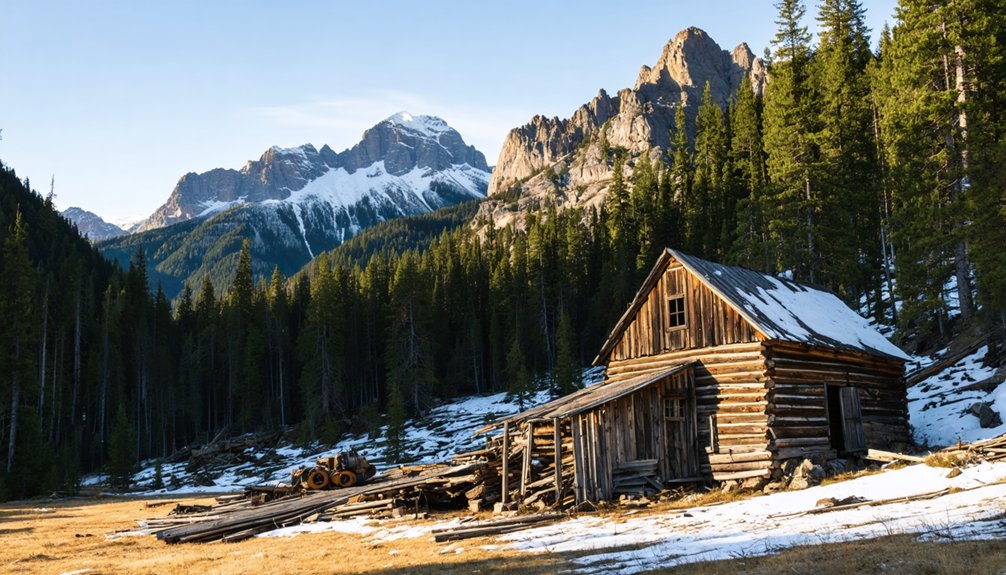 abandoned mining settlement history