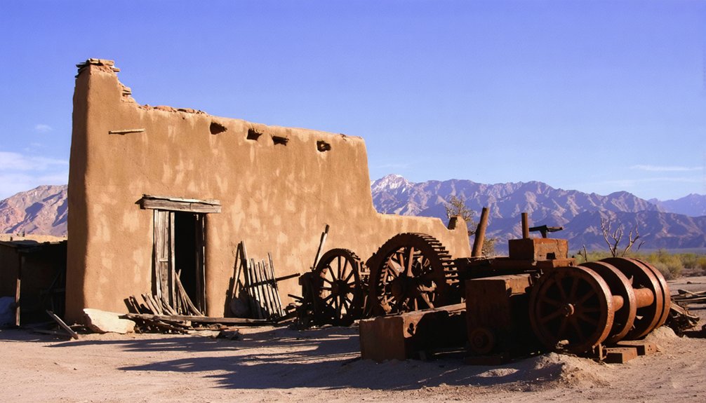 abandoned mining settlement history