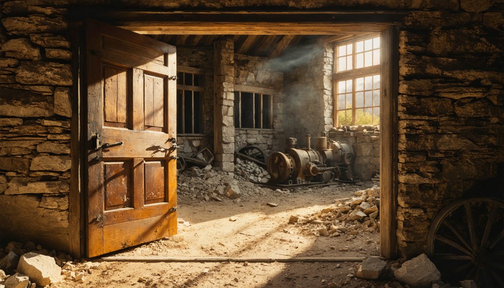 abandoned mining settlement history