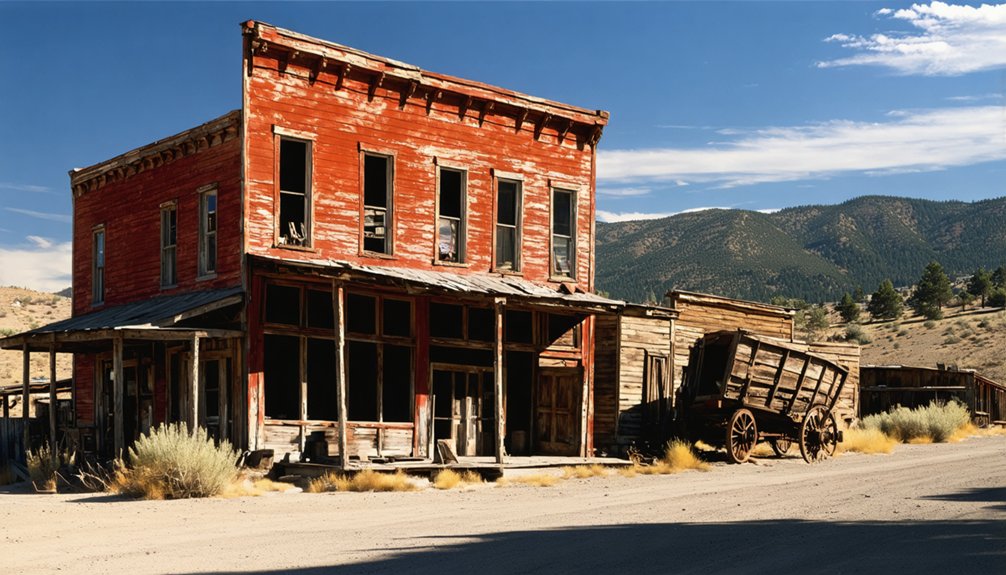 abandoned mining settlements preserved
