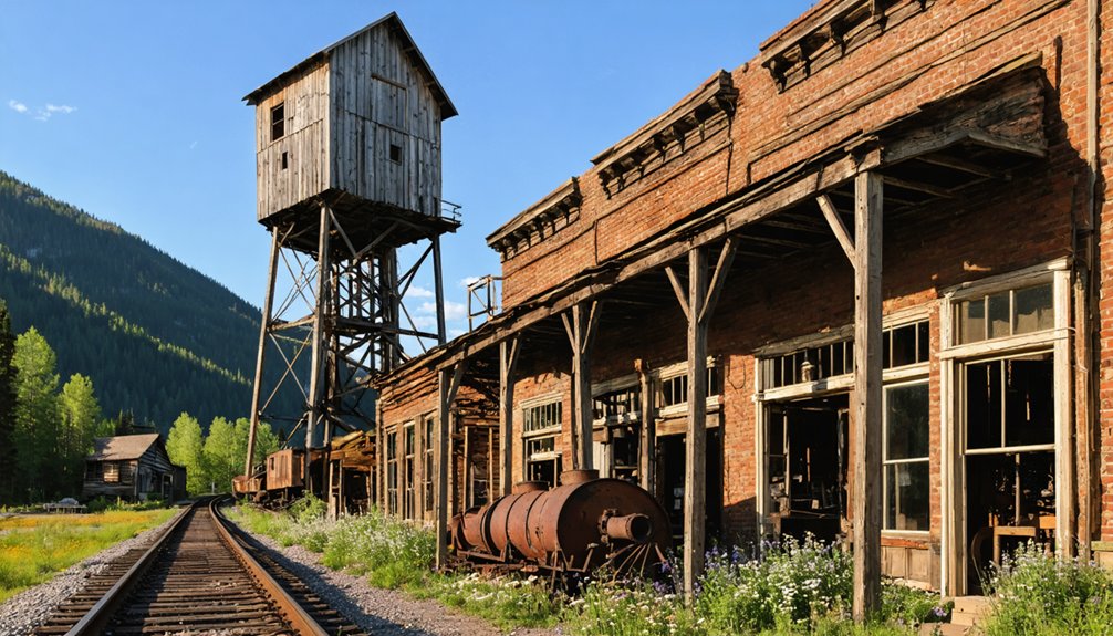 abandoned mining town history