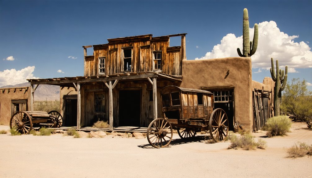 abandoned mining town relics